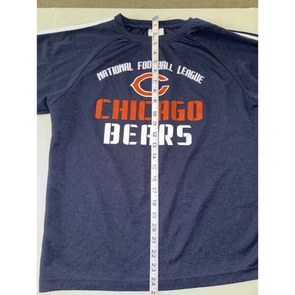 NFL TEAM APPAREL CHICAGO BEARS Youth XXL 18 Pullover Long Sleeve Shirt Navy - Picture 7 of 8